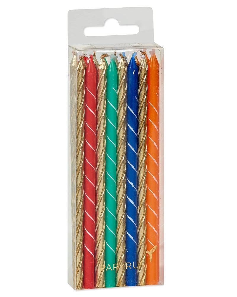 Papyrus Birthday Candles, Tall Tapers (24-Count) - Image 2